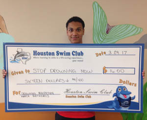 Houston Swim Club Katy Stop Drowning Now Donation