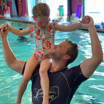 Clara had a scary encounter when she fell into the pool...her mom shared her story with us.