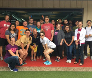  HSC Sharpstown took a break from teaching awesome swimming lessons for some pre-holiday Easter celebrations! 