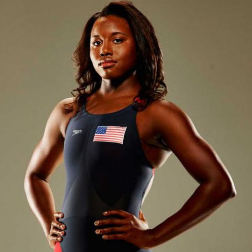 Simone Manuel wins GOLD!